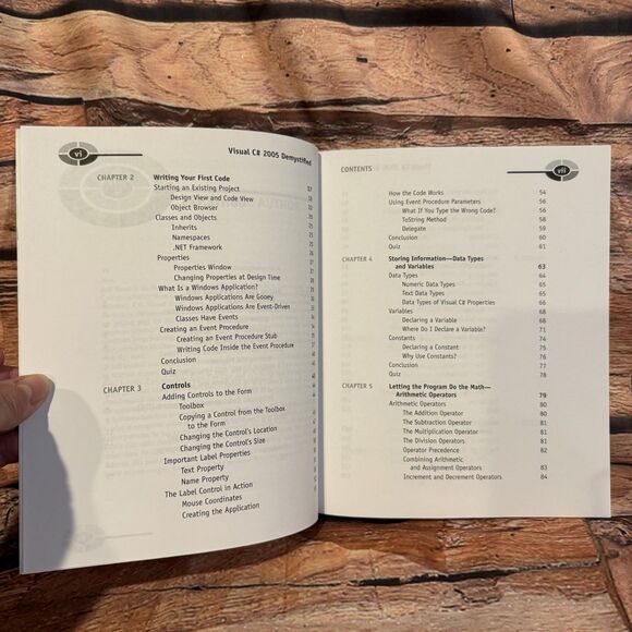 Visual C# 2005 DeMYSTiFieD Self-Teaching Guide Jeff Kent Programming Book - Picture 9 of 12